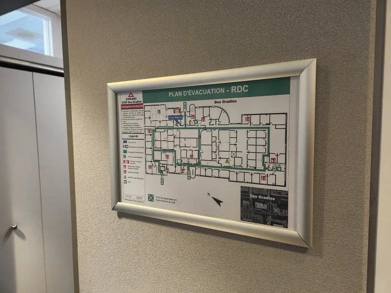Plans d'évacuation